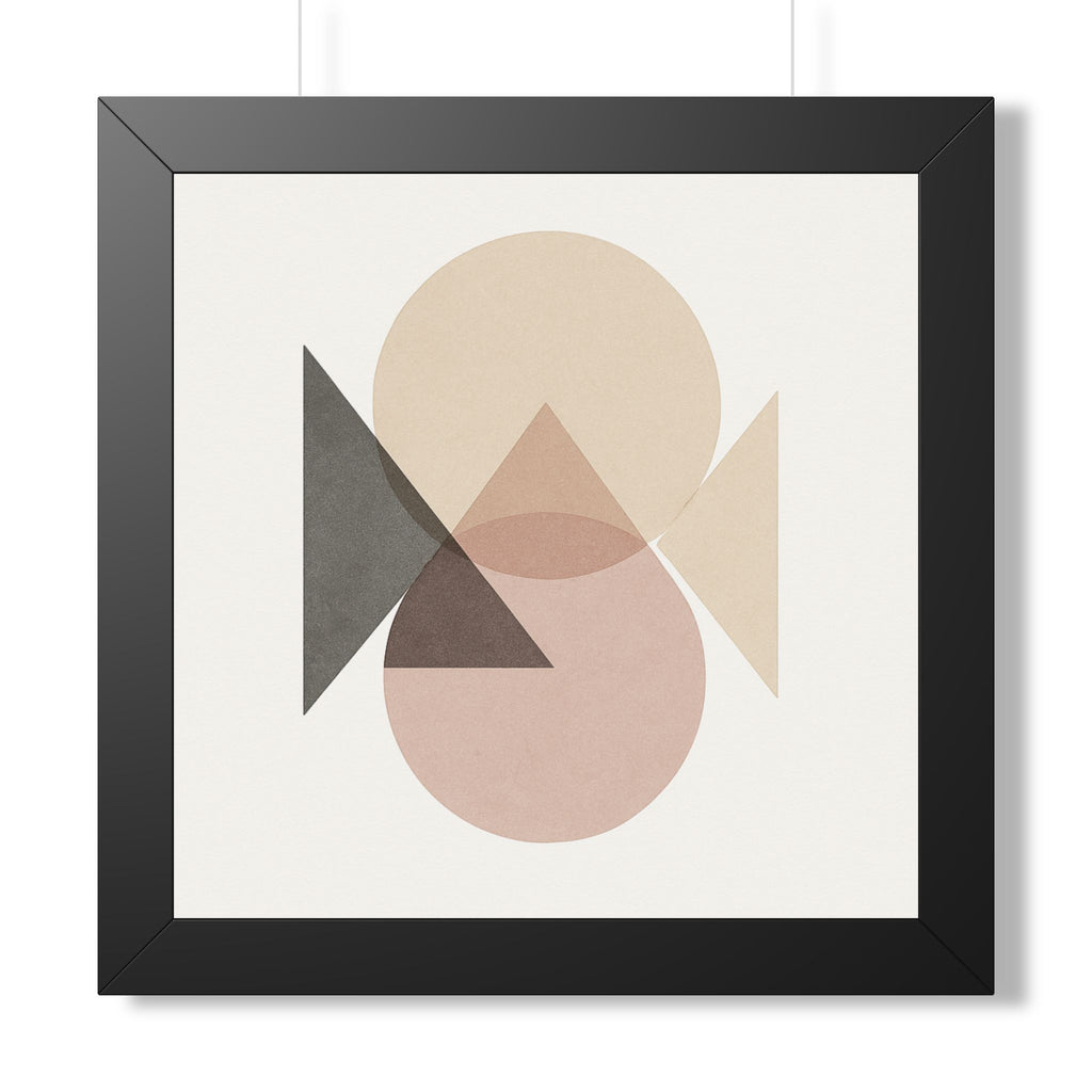 Modern Geometric Wall Art Print | Boho Home Decor