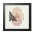 Modern Geometric Wall Art Print | Boho Home Decor