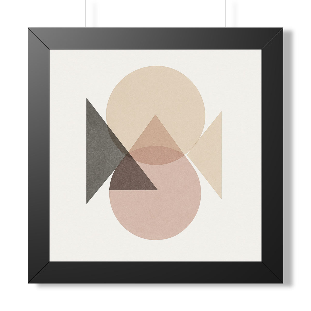 Modern Geometric Wall Art Print | Boho Home Decor