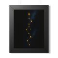 Abstract Celestial Wall Art, Starry Decor