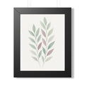 Botanical Framed Vertical Poster| Wall Art |Home Decor