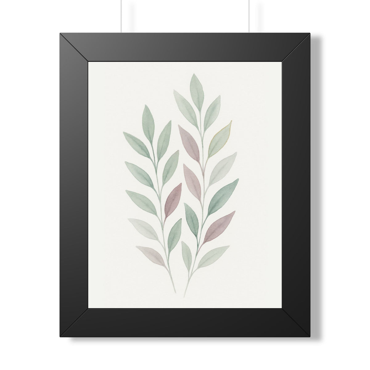 Botanical Framed Vertical Poster| Wall Art |Home Decor