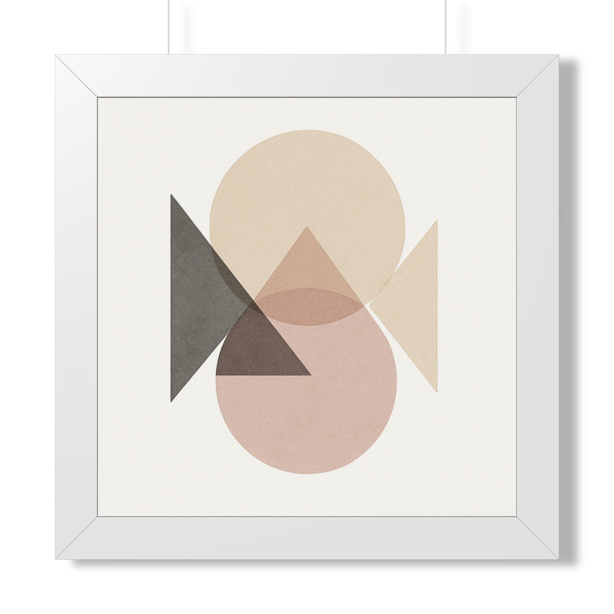 Modern Geometric Wall Art Print | Boho Home Decor