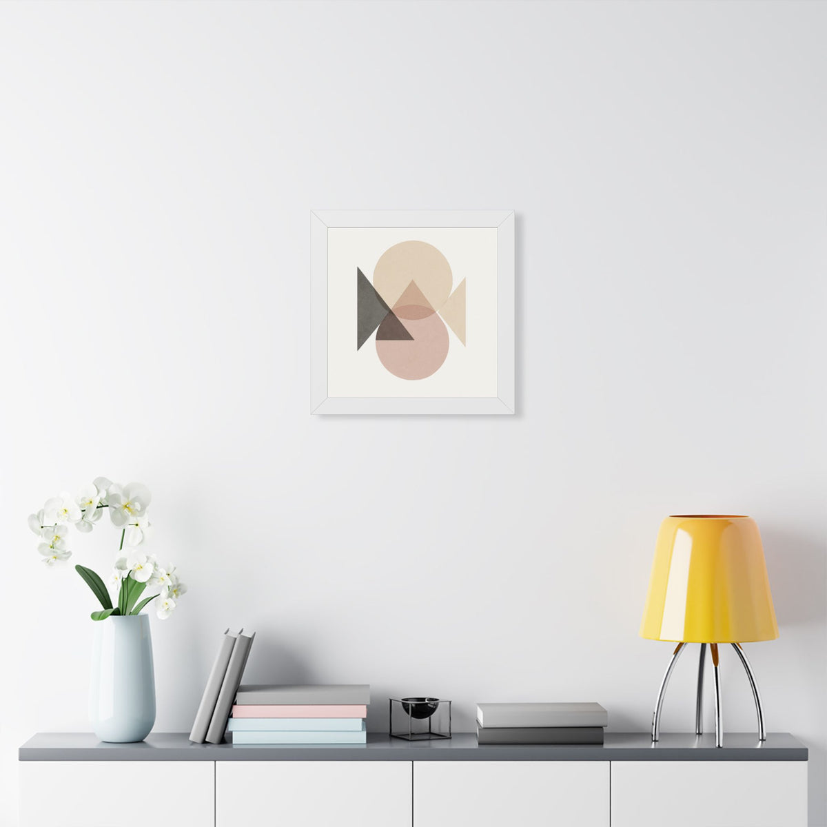 Modern Geometric Wall Art Print | Boho Home Decor