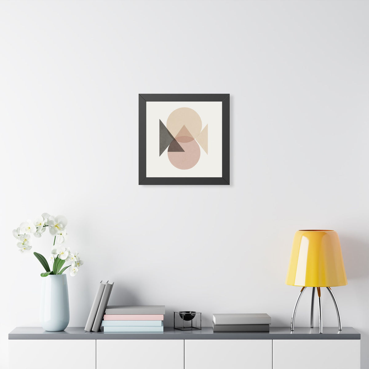 Modern Geometric Wall Art Print | Boho Home Decor